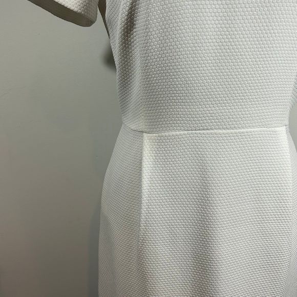 Sandro Short Sleeve open back‎ Mini Dress Womens Medium (Sandro sz 2) white - Picture 4 of 8